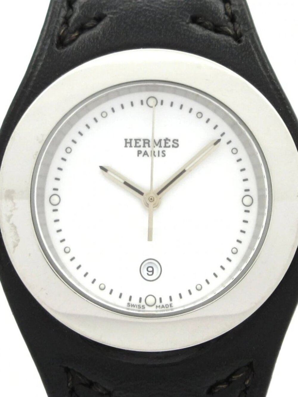 HERMES Arne HA3.710 1****** Black Women's Wrist Watch